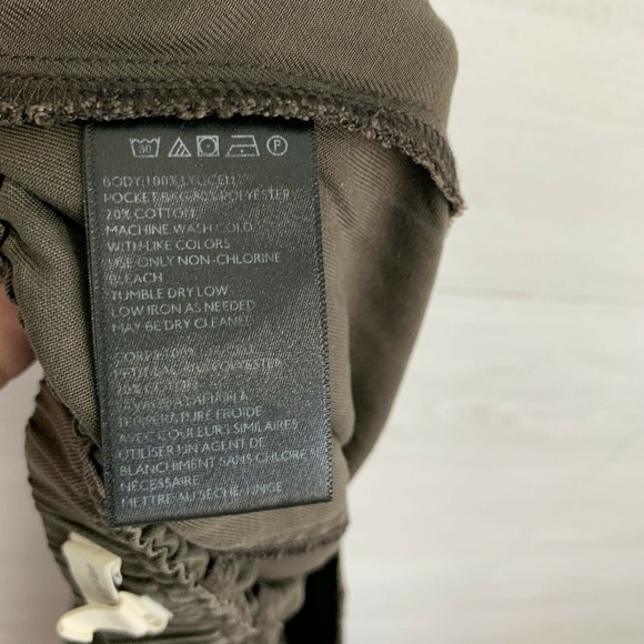 Silence & Noise Brown Chambray Jogger Pant - Picture 6 of 6